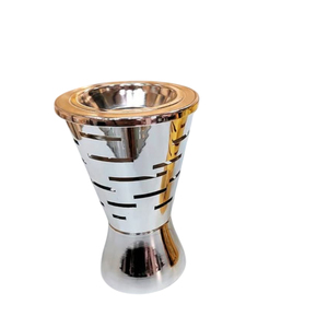 Porte-encens en métal doré de qualité supérieure Design élégant Décoration de table islamique pour la maison Brûleur Bakhoor Diffuseur d'aromathérapie - Product Image 6