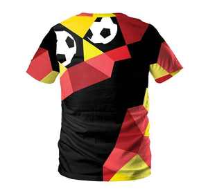 เสื้อเจอร์ซีย์แฟนฟุตบอลแบบไล่ระดับสีชุดฟุตบอลคุณภาพสูงสำหรับแฟนบอลส่งตรงจากผู้ผลิตที่มี MOQ ต่ำ - Product Image 3