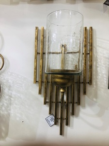 Modern Handmade Metal Glass <b>Candelabra</b> with Pillar Holder for Festival Home Decor - Product Image 4