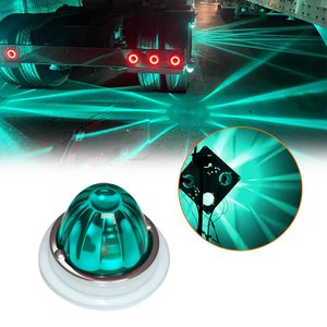 Fabrika satış araba farı özel renk Amber kırmızı beyaz kamyon Led ışık melek gözler cam karpuz hafif kamyon dekoratif ışık - Product Image 1