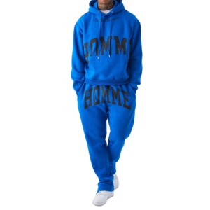 เสื้อฮู้ดดี้ผ้าฝ้ายแท้ 100% น้ำหนักเบา กันลม แบบกลับด้านได้ สำหรับกางเกงจ็อกเกอร์ทรงบาน ไซส์พลัส สตรีทแวร์ ผู้ชาย ชุดวอร์มฤดูหนาว - Product Image 1