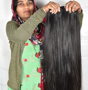 Venta al por mayor precio de fábrica de cabello virgen Natural Remy Cabello humano sin procesar Extensiones de cabello humano sin procesar - Product Image 5