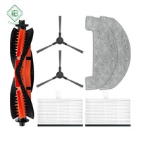 Rouleau principal, brosse latérale, filtre HEPA, serpillière de remplacement compatibles avec les accessoires d'aspirateur robot Dreame Mova s800/ Trouver E20 Pro