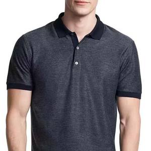 Chemises d'affaires pour hommes très vendues, tendance, logo personnalisé, couleur unie, respirantes, anti-froissement, séchage rapide, 100% coton tricoté - Product Image 2