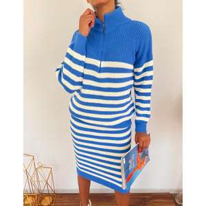 Conjunto de Punto Starlight para Mujer 847, Elegante Vestido Suéter - Product Image 1