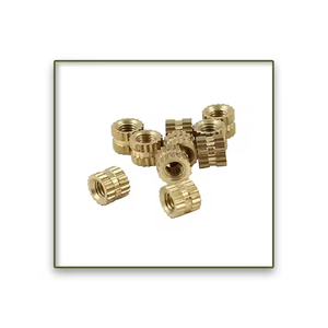 Insert de fixation de matériel de haute qualité en laiton écrou d'insertion rotative en laiton au prix le plus bas - Product Image 5