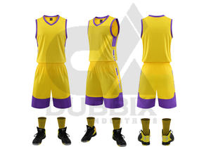 Ensemble de vêtements de sport personnalisés pour hommes, dernière collection, OEM, impression vierge, maillot de basket-ball réversible, uniforme, XS XL, respirant, vêtements pour filles - Product Image 6