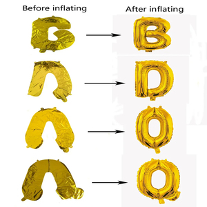 Wholesale 16 Inch Alphabet Letter Aluminum Foil Helium Balloon Birthday Party Wedding Baby Shower Mother's Day Easter Decoration - Product Image 3