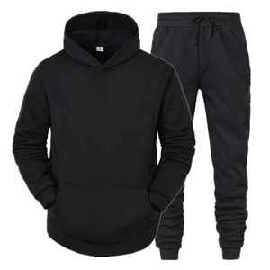 Conjunto Deportivo para Hombre, Chándal de Alta Calidad 100% Algodón, Sudadera con Capucha y Pantalones Deportivos Personalizados, Ropa Deportiva Holgada para Invierno - Product Image 3