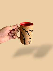 Tasses à café en céramique créatives en gros, style italien, mugs à expresso peints à la main et aux motifs irréguliers - Product Image 2