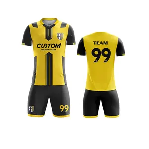 High Quality Manufacture New design Team Sport Club Sublimation Jersey Soccer Uniform