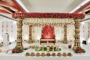 Deslumbrante Decoración de Mandap para Recepción de Boda, Decoración de Mandap para Boda India, La Mejor Decoración de Mandap para Boda en Chicago - Product Image 5