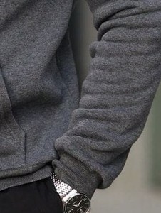 <b>Men</b> Winter Solid Casual Hoodies 100% Cotton Custom Logo & Design High Quality <b>Pullover</b> - Product Image 5