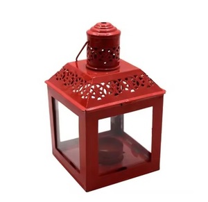 Linternas con cable de diseño de nueva llegada, linterna de Metal hecha a mano de colores para hoteles, restaurantes y lámparas decorativas para el hogar - Product Image 2