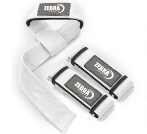 Profesional hecho a medida Spandex neopreno Fitness Wraps manguito levantamiento de pesas gimnasio muñeca levantamiento de pesas correas gran oferta - Product Image 1