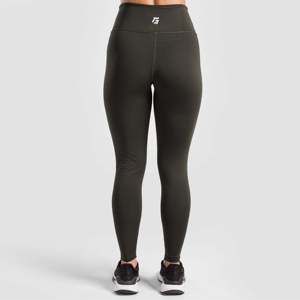 Leggings Deportivos con Estampado Strike Performance (Olive) Talla XL, Uso Casual en el Gimnasio, Tejido Sin Costuras de Spandex y Nailon Suave con Logotipo en la Cintura - Product Image 2