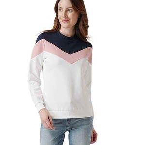 Sudadera lisa con cuello redondo de nuevo diseño, sudadera con logotipo personalizado para mujer, sudadera de gran tamaño de alta calidad para mujer - Product Image 1