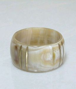 Brazalete de cuerno moderno OPTIIMIZING, fabricante hecho a mano, brazalete de cuerno Natural para fiesta de boda, mujer, niña, uso brazalete de cuerno altamente - Product Image 1