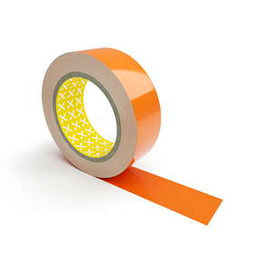 Vector Nastro di Marcatura per Pavimenti, autoadesivo, 75mm, Arancione - LGV75-08 - Product Image 1