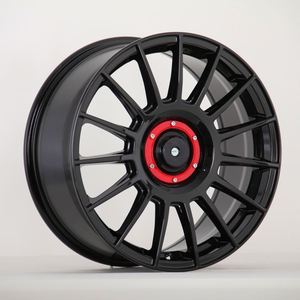 5X112 roues <span class=keywords><strong>17</strong></span> 18 19 <span class=keywords><strong>pouces</strong></span> <span class=keywords><strong>jantes</strong></span> 8J 5 trous noir brillant alliage voiture de course moyeux pour <span class=keywords><strong>MINI</strong></span> <span class=keywords><strong>Cooper</strong></span> S Jcw F56 R56 Clubman - Product Image 2