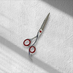 กรรไกรร้านตัดผม J2 420C สแตนเลส6.5 "มีดโกนคมตัดแบบมืออาชีพ - Product Image 1