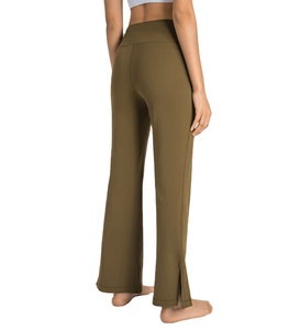 Vente chaude pantalon évasé personnalisé Vintage conceptions et logos personnalisés tissu à séchage rapide à capuche pantalon évasé pour femmes à Nurak en 2025 - Product Image 4