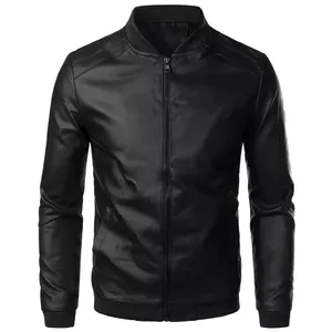 Chaquetas de cuero personalizadas para hombre, venta al por mayor, talla de Color, estilo ODM, último diseño, superventas, 2022 - Product Image 4