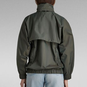 Chaqueta Cortavientos Informal Personalizada para Mujer, Nueva Colección 2025, Otoño Invierno, Manga Larga, con Capucha, Transpirable, de Nailon, Procesamiento en Crudo - Product Image 3