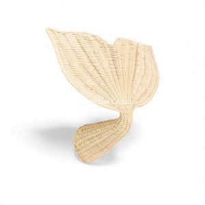 Decoración de Pared de Ratán Natural Hecha a Mano, Adorno Colgante Tejido para Cuarto de Bebé, Decoración Ecológica y Divertida para el Hogar - Product Image 2