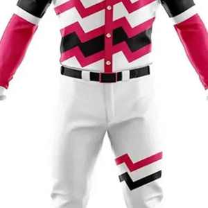 Uniformes de Béisbol Personalizados y Transpirables para Equipos, Tallas Grandes, Precio de Fábrica, para Ligas de Adultos con Ajuste Profesional - Product Image 3