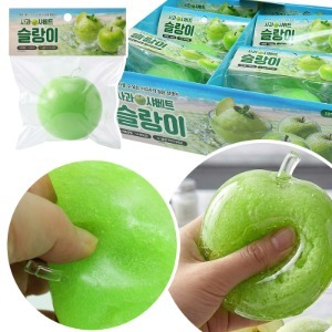 Juguete Antiestrés de Manzana Verde, Juguete Sensorial de Rebote Lento para Niños y Adultos - Product Image 1