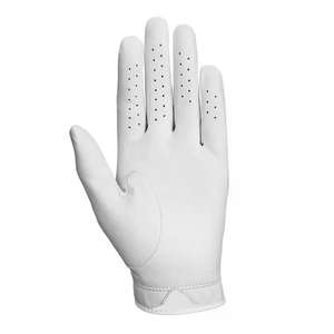 Venta al por mayor de guantes de golf personalizados de piel de cabra antideslizante transpirable con logotipo para deportes - Product Image 4