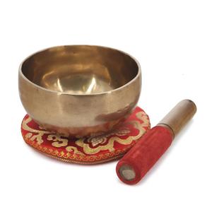 Exportateur et fabricant de bols chantants Le meilleur Offre Spéciale de bol de yoga solide en laiton antique de conception faite à la main. - Product Image 1