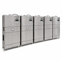 Collecteur de poussière mobile industriel 2,2 kW 1500 m³/h pour rizière