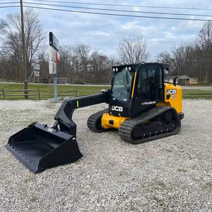 2024 JCB 3TS-8T utilisé 9 tonnes chargeuse sur chenilles compacte Eaton cylindre hydraulique Mini chargeuse sur pneus 1 an de garantie pompe boîte de vitesses PLC - Product Image 1