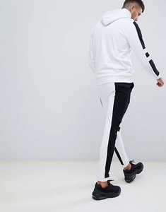 Survêtement 100% coton et options de taille plus écologiques Survêtements Logo personnalisé en gros Ensemble 2 pièces Sweat-shirt à manches longues - Product Image 4