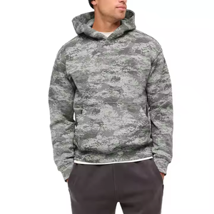 Sudadera con Capucha Personalizada con Cierre, 100% Algodón French Terry, para Hombre, Casual, Invierno, Resistente al Viento, Impermeable, Transpirable, 410g, Corte Regular, Alta Calidad - Product Image 1