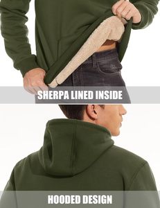 Jersey de algodón 100%, la mejor calidad, ropa de moda para hombre, sudaderas con capucha para hombre, sudaderas con cremallera, nuevo diseño, Sudadera con capucha hecha en Pakistán - Product Image 3