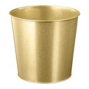 Cubetas de Hielo de Latón de Lujo con Forma Ovalada, Acabado Dorado, para el Hogar, Eventos, Fiestas, Bar, Enfriador de Vino de Mesa - Product Image 3