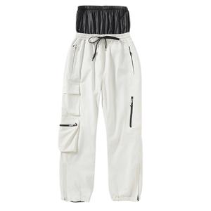 Pantalon de neige chaud personnalisé pour hommes et femmes Prix bon marché personnalisé Sports de plein air Pantalon de ski ample pour unisexe - Product Image 3