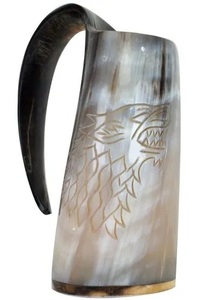 Tasse à corne à boire naturelle à utiliser pour la maison et la fête et les hôtels/Tasse à corne de buffle - Product Image 3