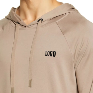 Ropa informal de invierno con capucha cómoda para hombre, mezcla de algodón de alta calidad, colores sólidos básicos, manga larga, elementos esenciales de invierno personalizados - Product Image 4