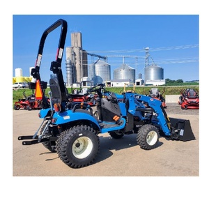 Le mini-tracteur LS MT125 est doté d'une pompe hydraulique à haut débit et d'un volant inclinable pour un contrôle précis dans les espaces restreints. - Product Image 5