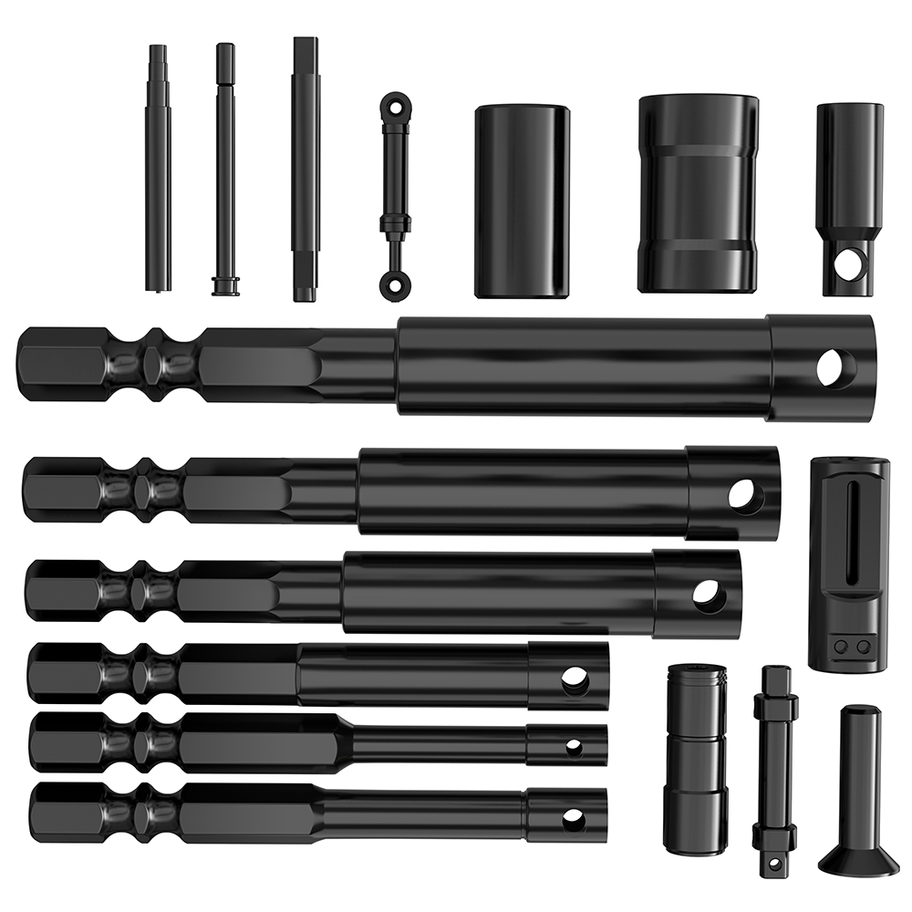 High Strength Custom Precision Cnc Machining Alloy Steel Black Oxide Surface Tools Rods Sleeves Shafts