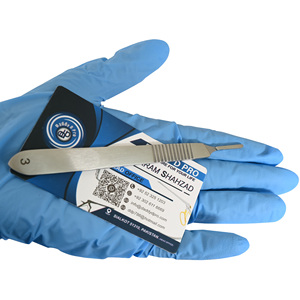 DDP High Quality Reusable Medical Grade Thickened Stainless Steel Surgical Blade Scalpel No.<b>3</b> Handle ISO CE - Product Image 4