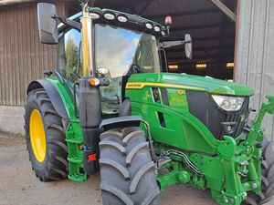 Gran oferta usada John Deer 6R-13040HP Tractor grande en Alemania calidad 4WD con bomba caliente motor caja de cambios cojinete núcleo componentes - Product Image 2