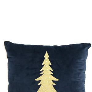 Custom Design Cotton Woven Embroidered Cushion Cover for Home Indoor Outdoor Custom Embroidery <b>Pillow</b> case for <b>Christmas</b> - Product Image 2
