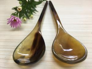 Cuchara de Cuerno de Búfalo Natural, Hecha a Mano y Pulida, Perfecta para Servir Especias, Condimentos o como Decoración de Mesa, Alta Calidad - Product Image 6