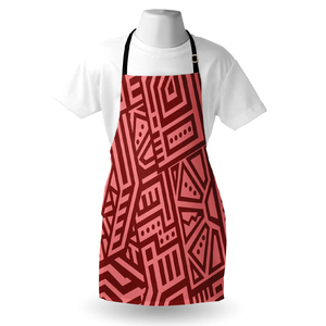 Delantal de chef de algodón puro 100% de calidad de exportador Impresión personalizada Delantales de cocina con bolsillos - Product Image 1