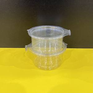 Nouvelle conception 2025 de qualité alimentaire en gros Mini jetable 60ml PET en plastique transparent Portion conteneur Sauce tasse conteneur avec couvercles - Product Image 5